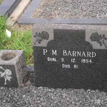 BARNARD P.M. -1954