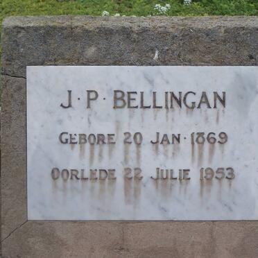 BELLINGAN J.P. 1869-1953