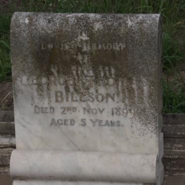 BILLSON George Thomas -1899