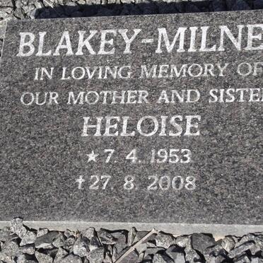 BLAKEY-MILNER Heloise 1953-2008