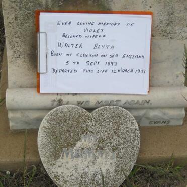 BLYTH Violet 1893-1931 