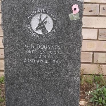BOOYSEN G.B. -1944
