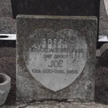 BOSCH Joe 1930-1966