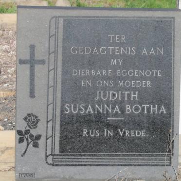 BOTHA Judith Susanna 