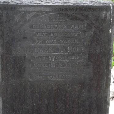 BOUWER Johannes E. 1899-1945