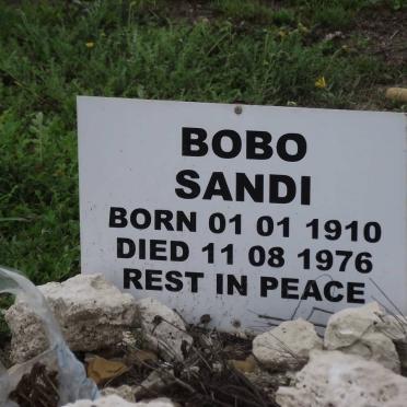 BOBO Sandi 1910-1976