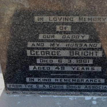BRIGHT George -1961