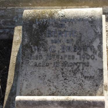 BROWN Bertie -1900