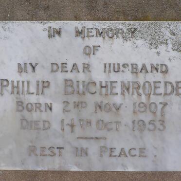BUCHENROEDE Philip 1907-1953