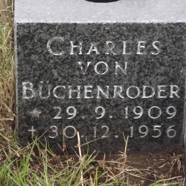 BUCHENRODER Charles, von 1909-1956