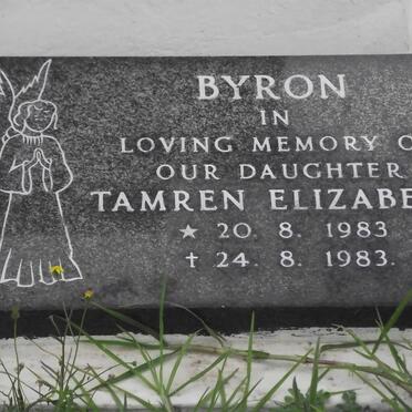 BYRON Tamren Elizabeth 1983-1983