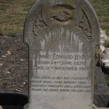 BYRON Dennis Edward 1876-1929