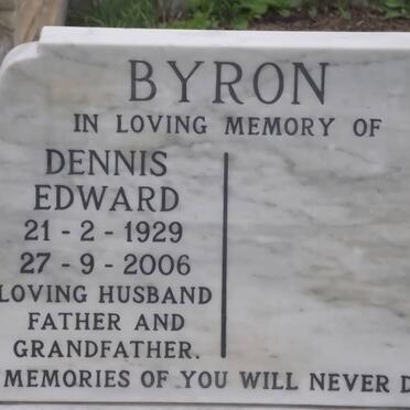BYRON Dennis Edward 1929-2006