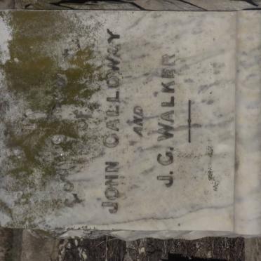 CALLOWAY John :: WALKER J.C.