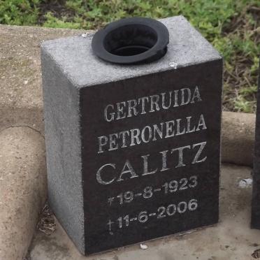 CALITZ Gertrude Petronella 1923-2006