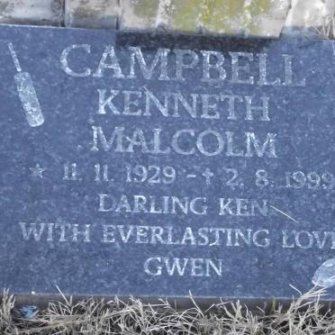 CAMPBELL Kenneth Malcolm 1929-1999