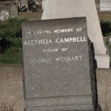 CAMPBELL Aletheia formerly WISHART 1870-1959