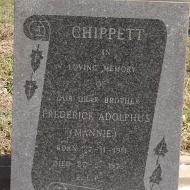 CHIPPETT Frederick Adolphus 1911-1973