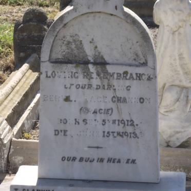 CHANNON Beryl Grace 1912-1913