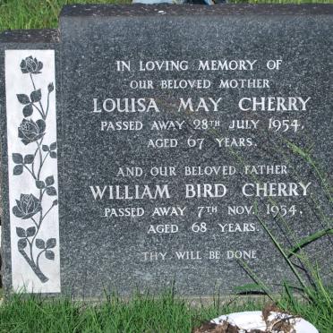 CHERRY Louisa May -1954 &amp; William Bird -1954