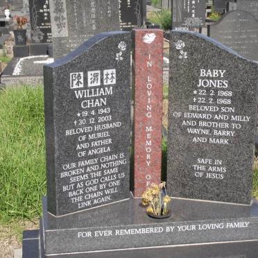 CHAN William 1943-2003 :: JONES 1968-1968