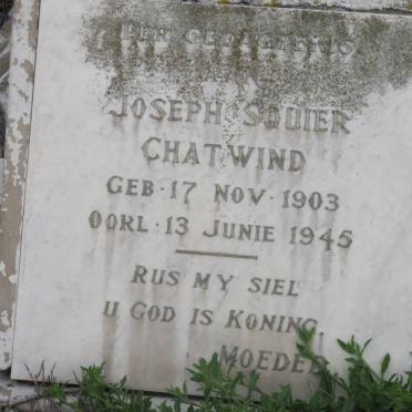 CHATWIND Joseph Souier 1903-1945