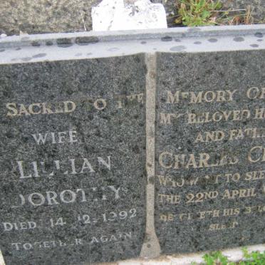 CLARK Charles -1959 &amp; Lilian Dorothy -1992