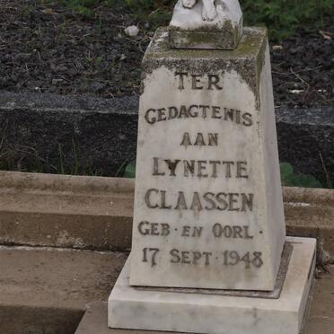 CLAASSEN Lynette 1948-1948