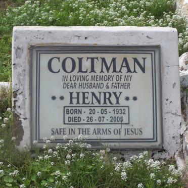 COLTMAN Henry 1932-2005