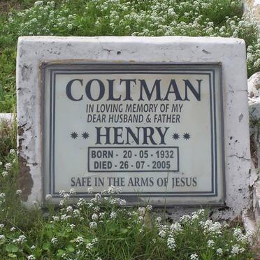 COLTMAN Henry 1932-2005