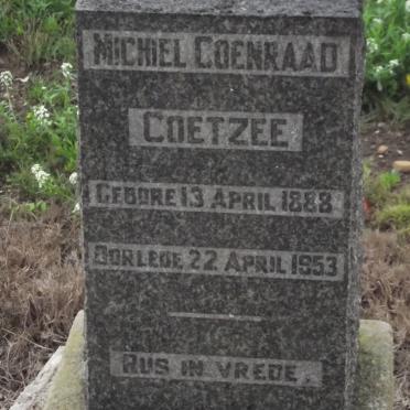 COETZEE Michiel Coenraad 1888-1953