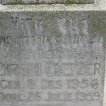 COETZER Christo 1956-1959