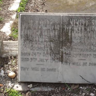 COCHRAN James Broughton 1858-1943 &amp; Emmerentia Martha 1866-1963