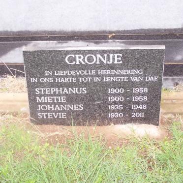 CRONJE 