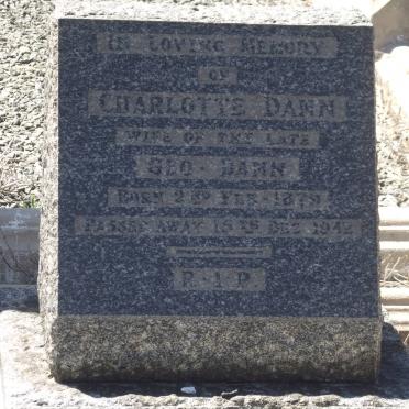 DANN Charlotte 1879-1942