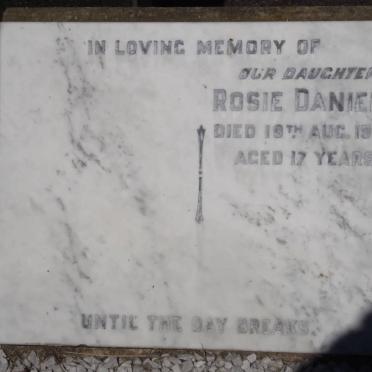 DANIELS Rosie -1932