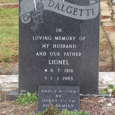 DALGETTI Lionel 1916-1983