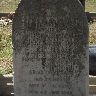 DEPOORTERE Emile -1918 &amp; Susan 1840-1954