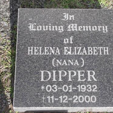 DIPPER Helena Elizabeth 1932-2000