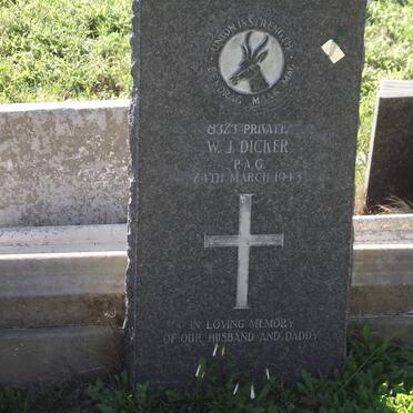 DICKER W.J. -1943