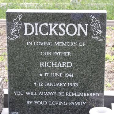DICKSON Richard 1941-1993