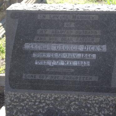 DICKS Arthur George 1866-1943