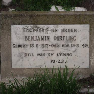 DORFLING Benjamin 1917-1949
