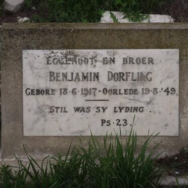 DORFLING Benjamin 1917-1949