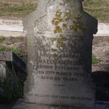 DRAKE Maria Elizabeth nee FITCHEW -1932