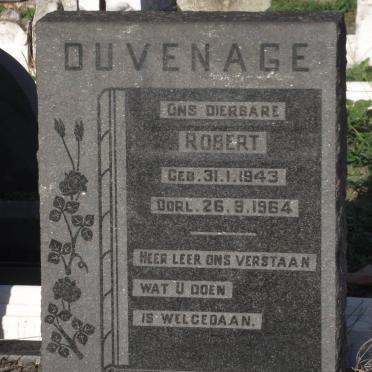 DUVENAGE Robert 1943-1964