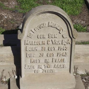 DYK Malcolm C., van 1943-1943