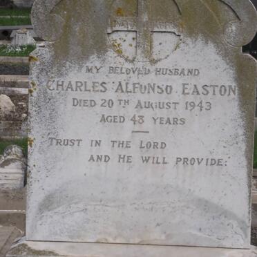 EASTON Charles Alfonso -1943