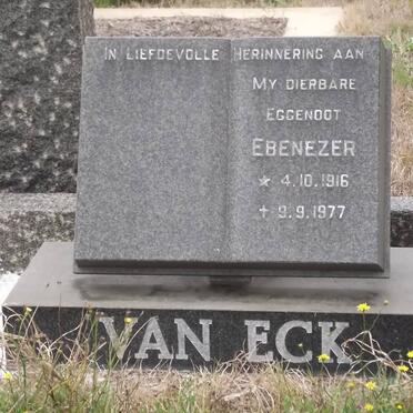 ECK Ebenezer, van 1916-1977