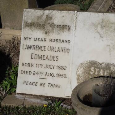 EDMEADES Lawrence Orlando 1882-1950